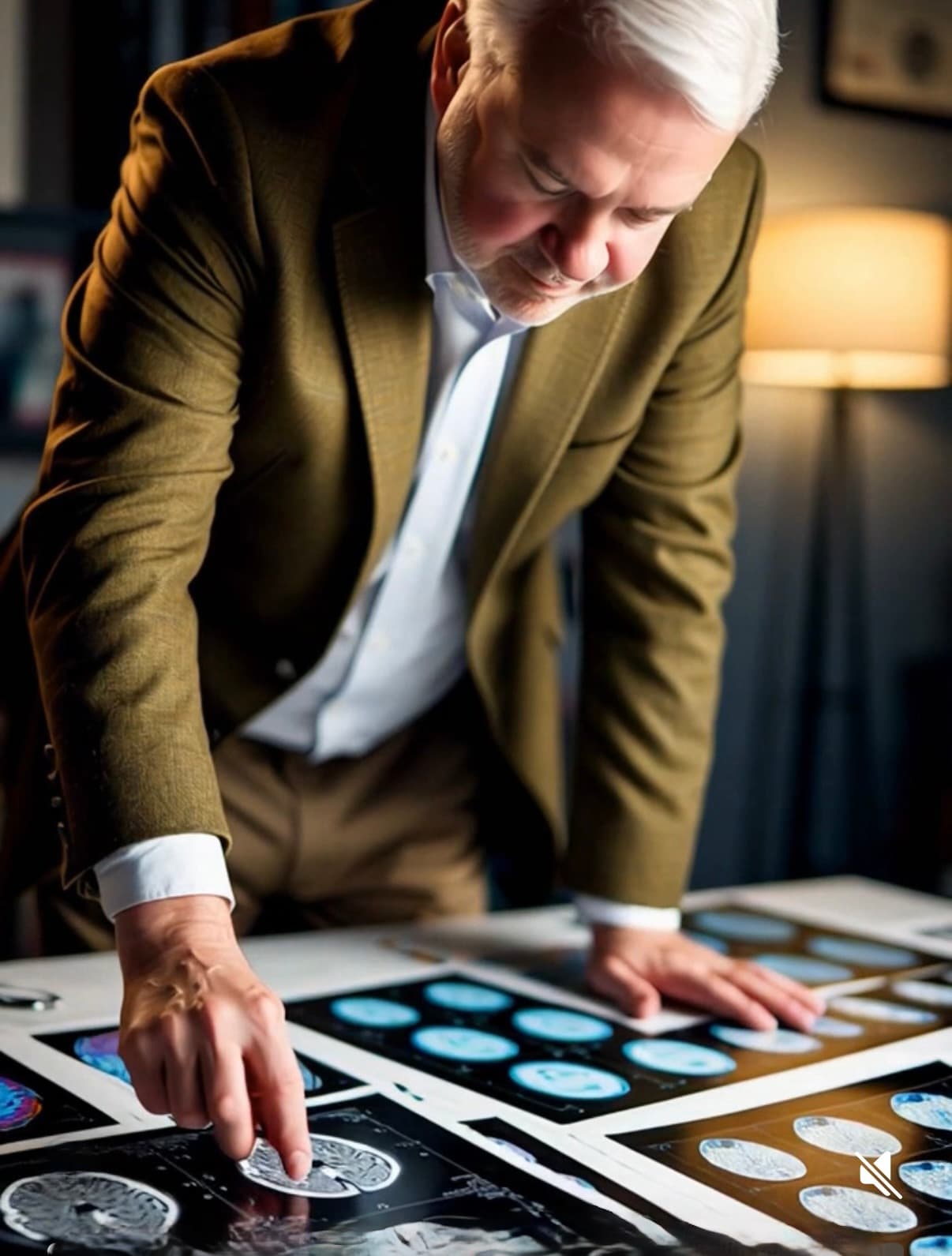 Brain story illustration