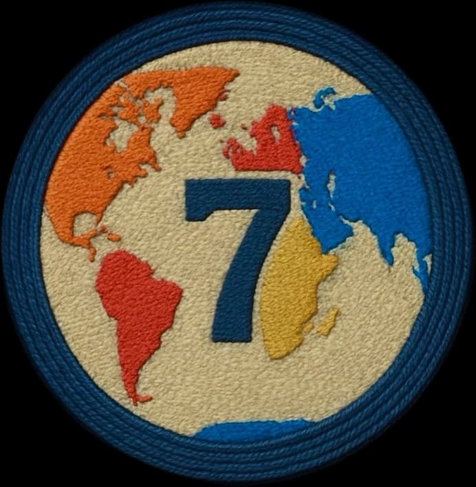 Seven Continents Traveler Badge