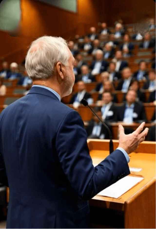 Dr. DeSarbo speaking to corporate audience